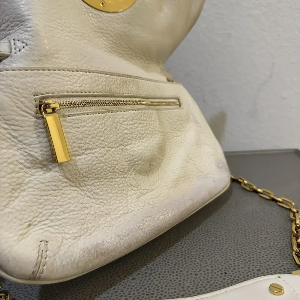 Tory Burch Ivory Amanda Crossbody Bag/ Clutch